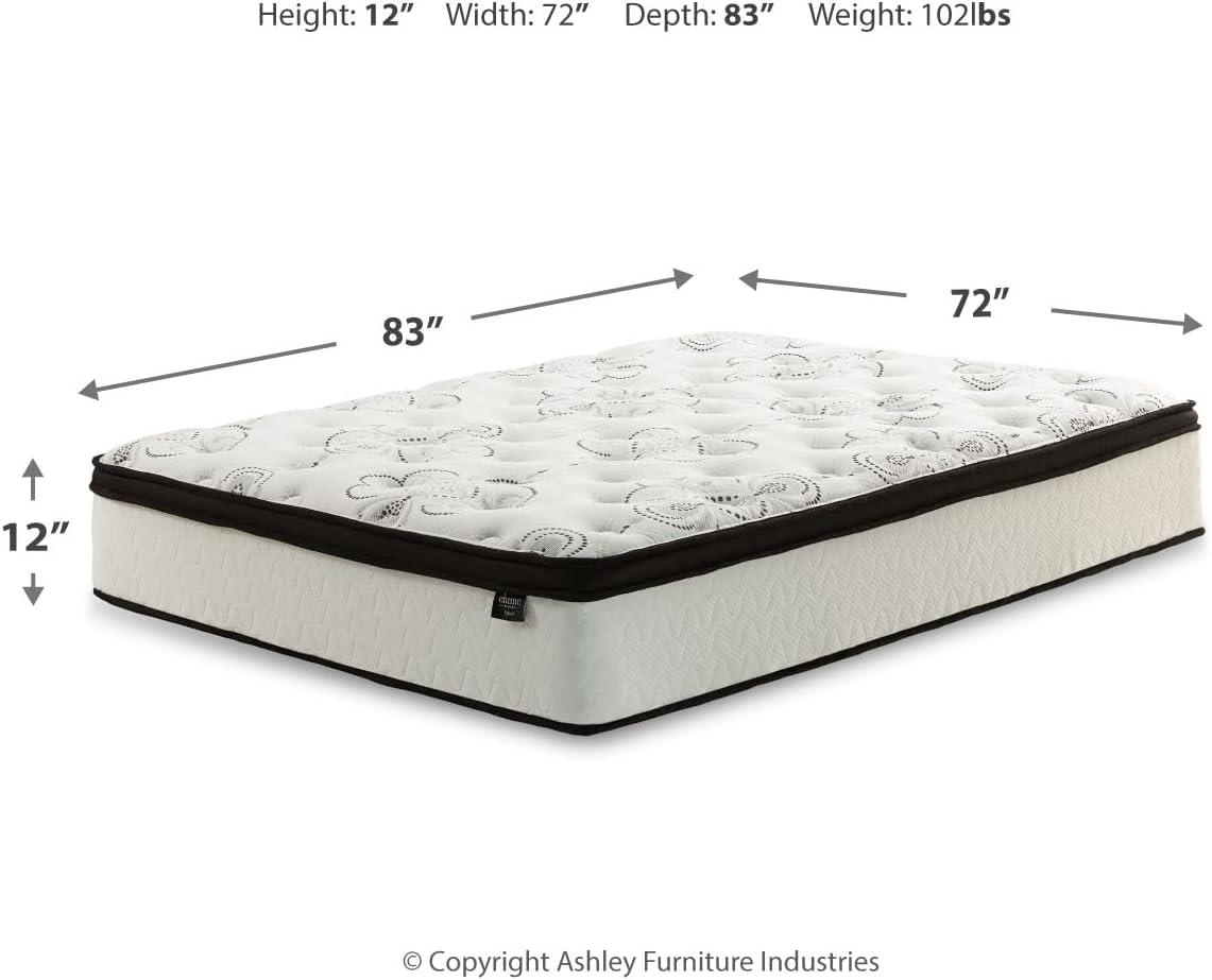 Signature Design by Ashley Chime 12" Ultra Plush Hybrid Mattress
