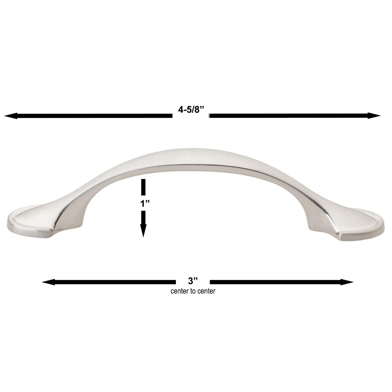 3" Center to Center Arch Pull Multipack