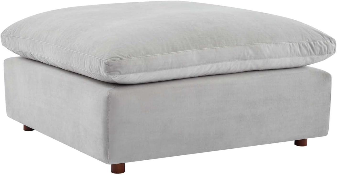 Modway Commix Down Filled Overstuffed Performance Velvet Ottoman