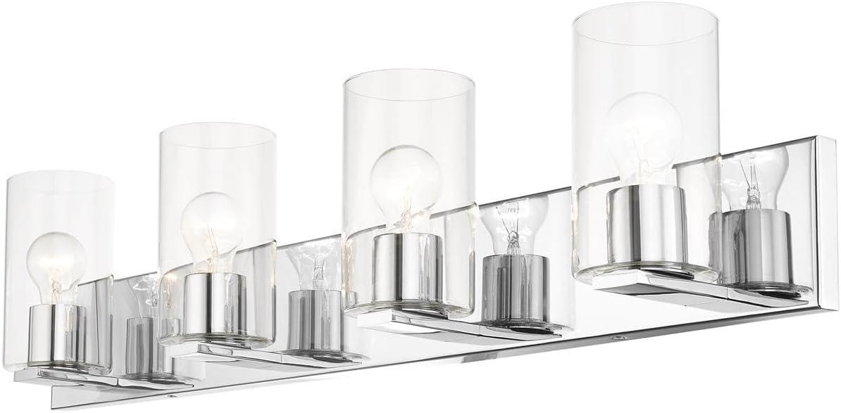 Livex Lighting Zurich 4 - Light Vanity in  Polished Chrome