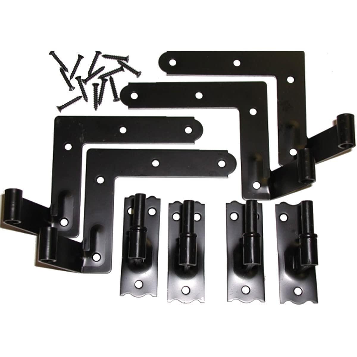1 1/16" Offset Hinge Set (4 Hinges)