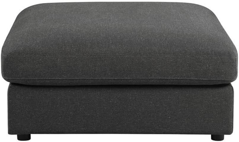 Serene 4-piece Upholstered Modular Sectional Charcoal