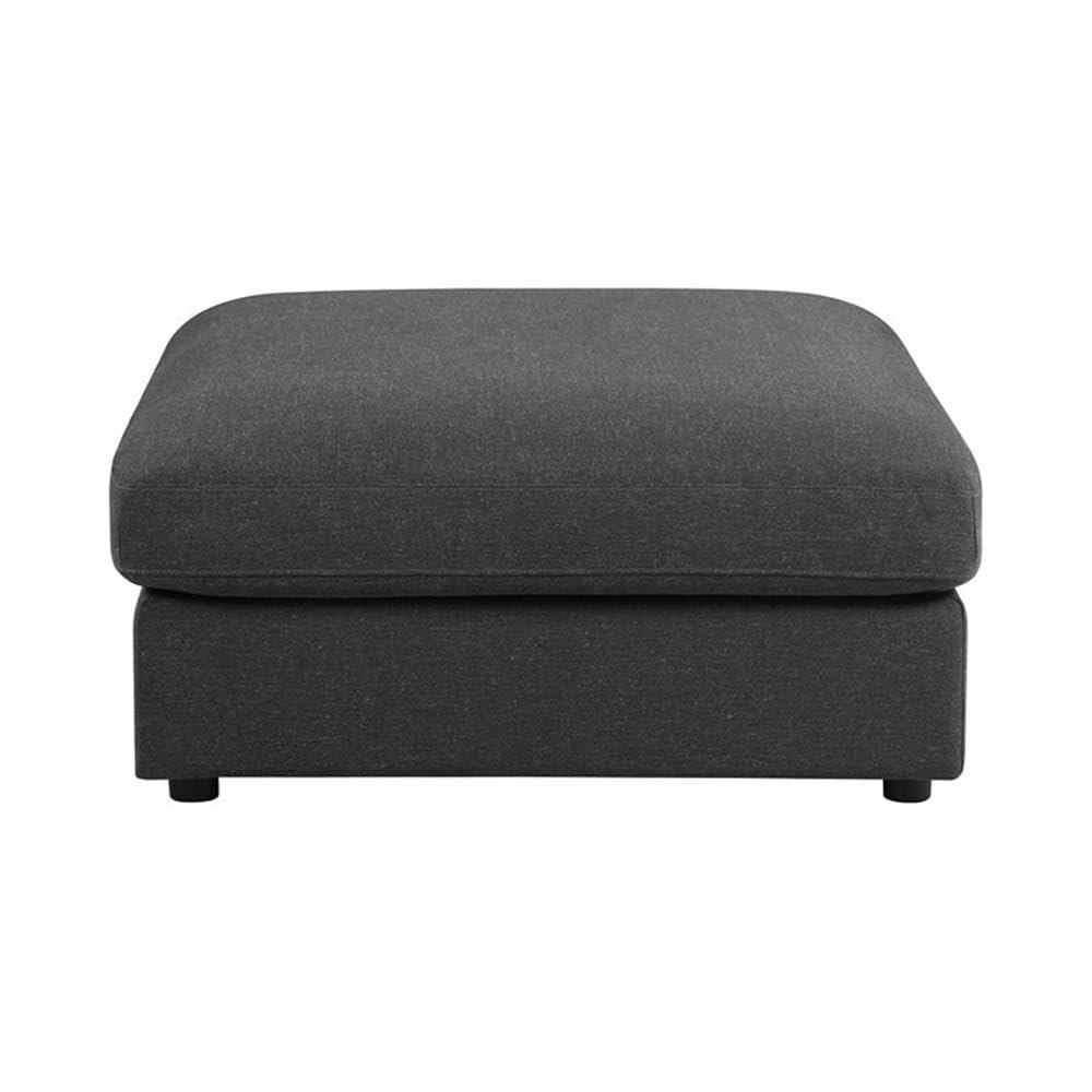 Serene 4-piece Upholstered Modular Sectional Charcoal