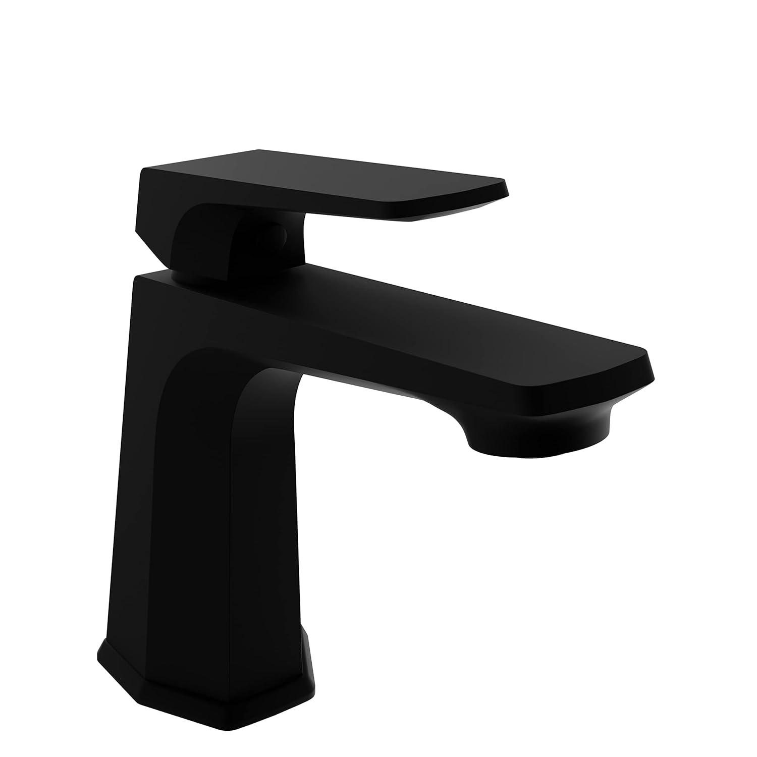 ANZZI L-AZ903MB Single-Hole Single-handle Bathroom Faucet with Drain Assembly