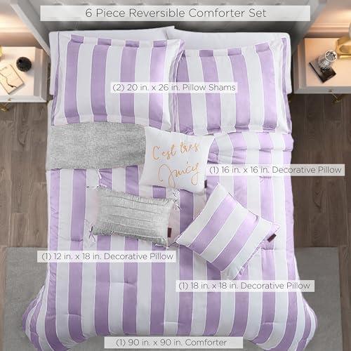 Juicy Couture Juicy Couture Cabana Stripe Comforter Sets