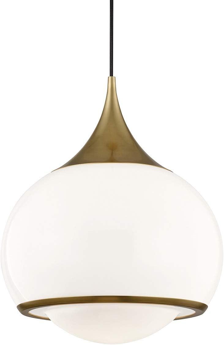 Kegan Single Light Glass Dimmable Pendant