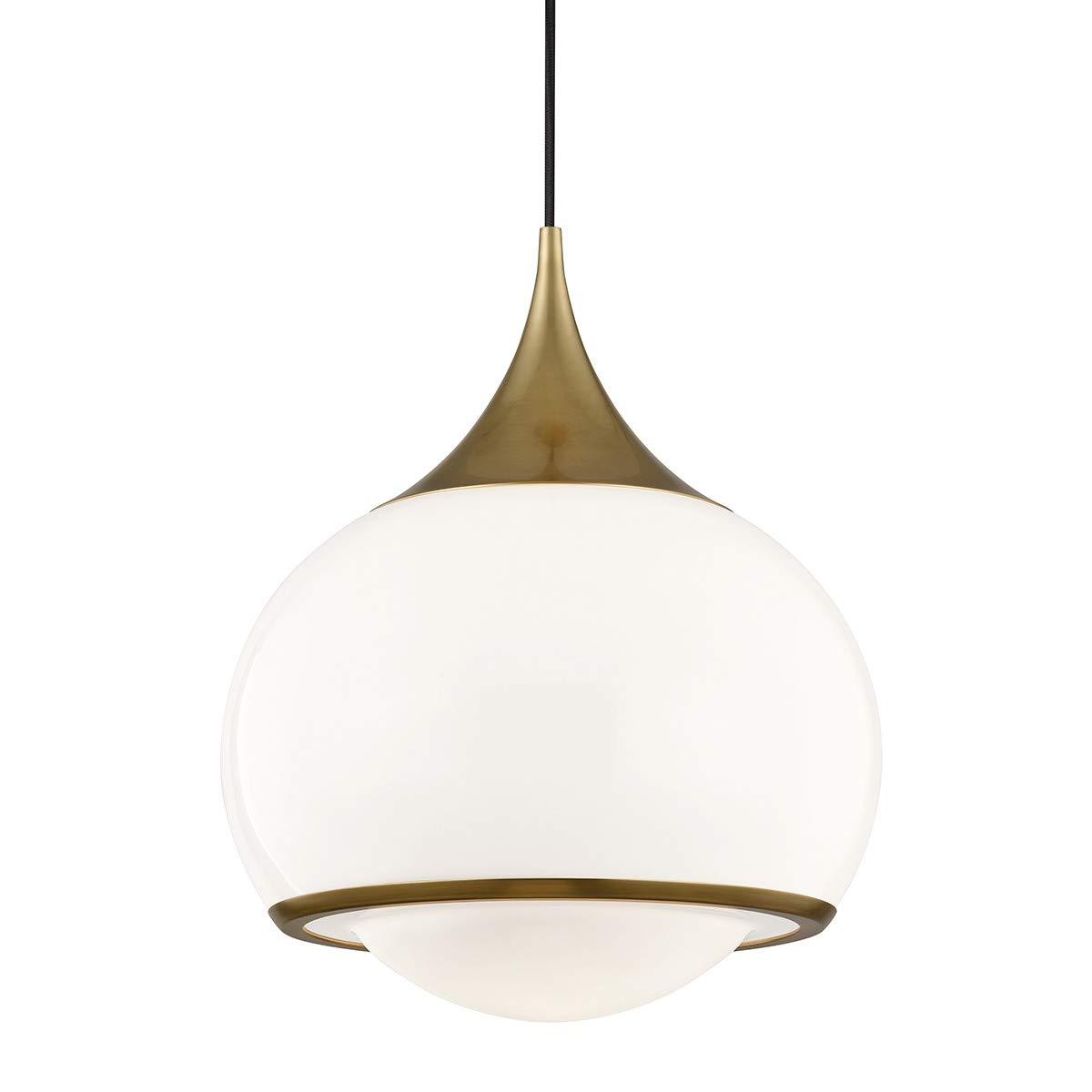 Kegan Single Light Glass Dimmable Pendant