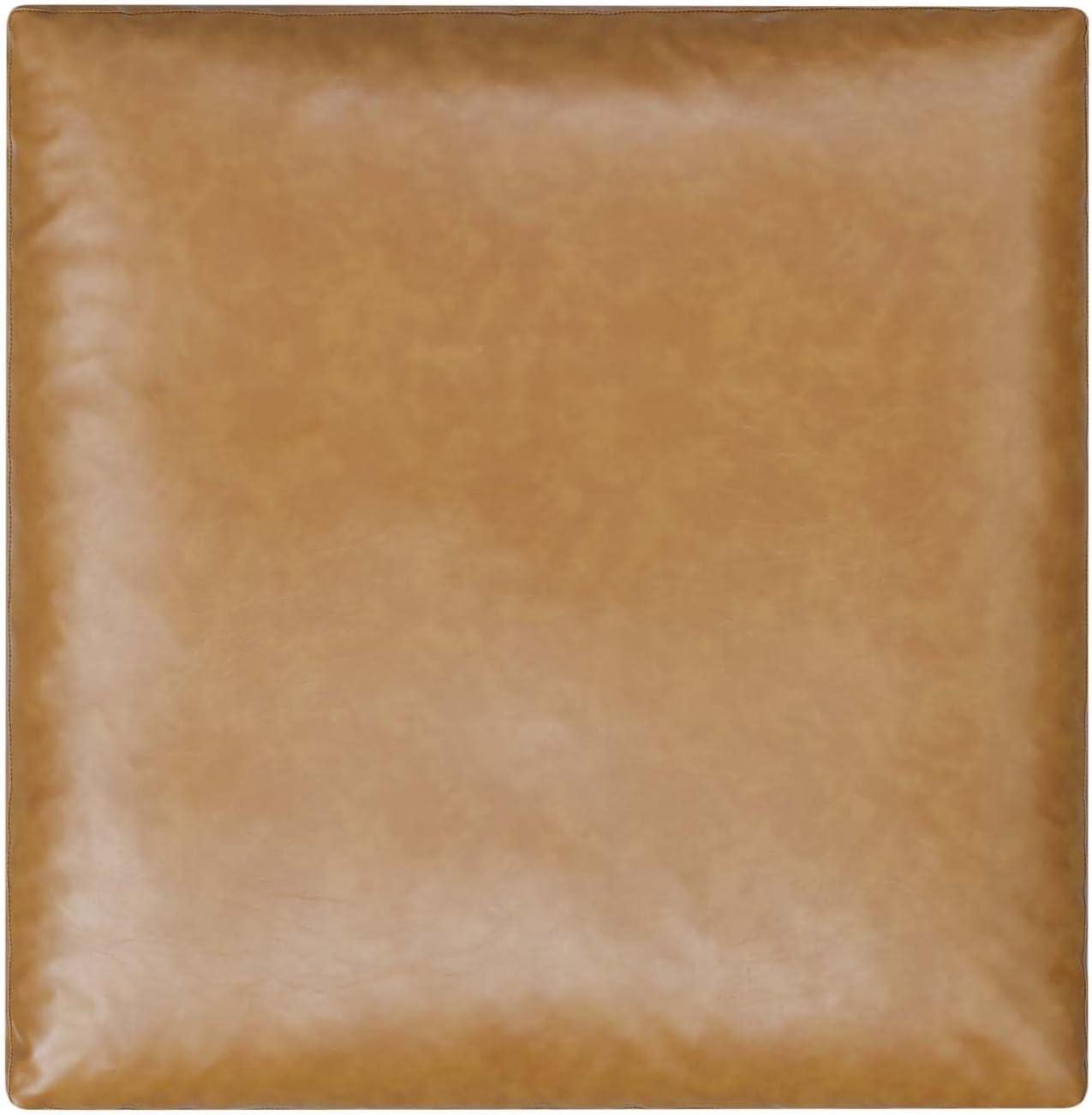 Modway Commix Down Filled Overstuffed Vegan Leather Ottoman