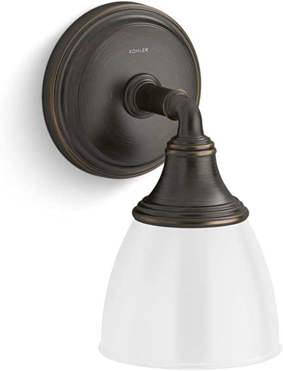 Devonshire 1 Light Indoor Bathroom Wall Sconce, Position Facing Up or Down, UL Listed