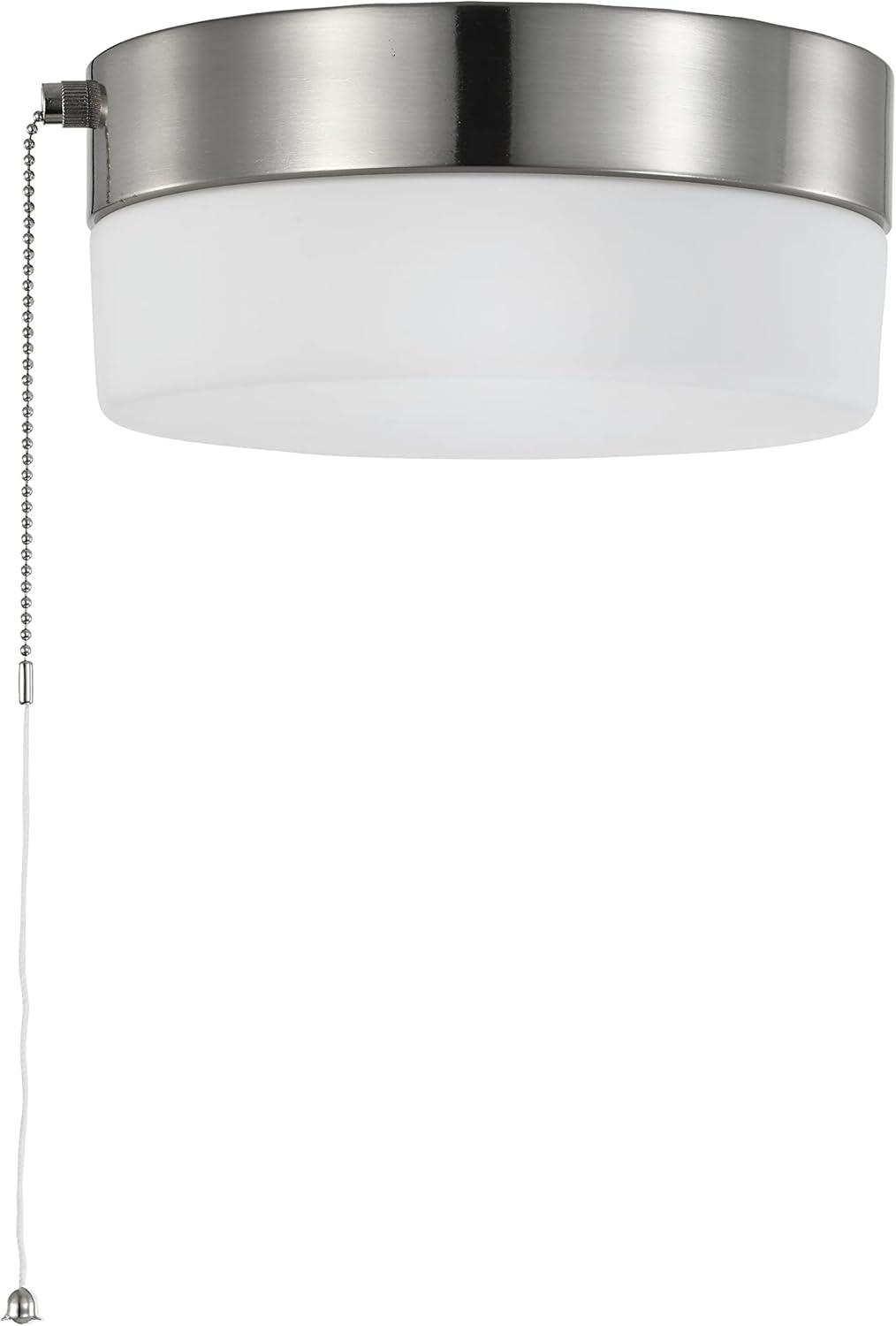 Nuvo Lighting 62/1566 Basic 8" Wide Led Flush Mount Ceiling Fixture - Nickel