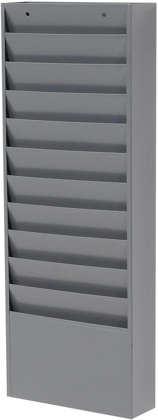 Global Industrial Stainless Steel Hanging Files Open