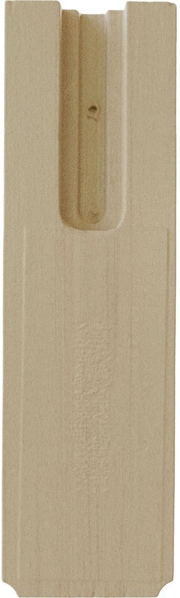 Ekena Millwork 1 3/4"W x 4"D x 6"H Clarksville Bracket, Rubberwood