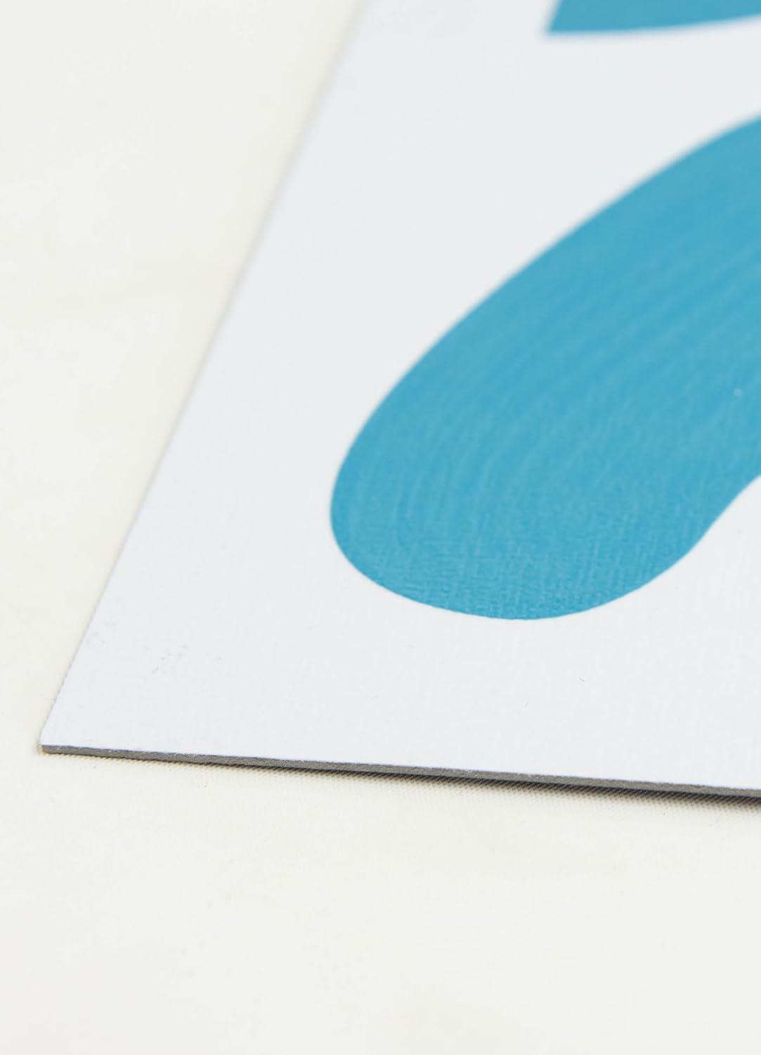 Beth Friend Sky Blue Peel and Stick Floor Tiles, FP6336