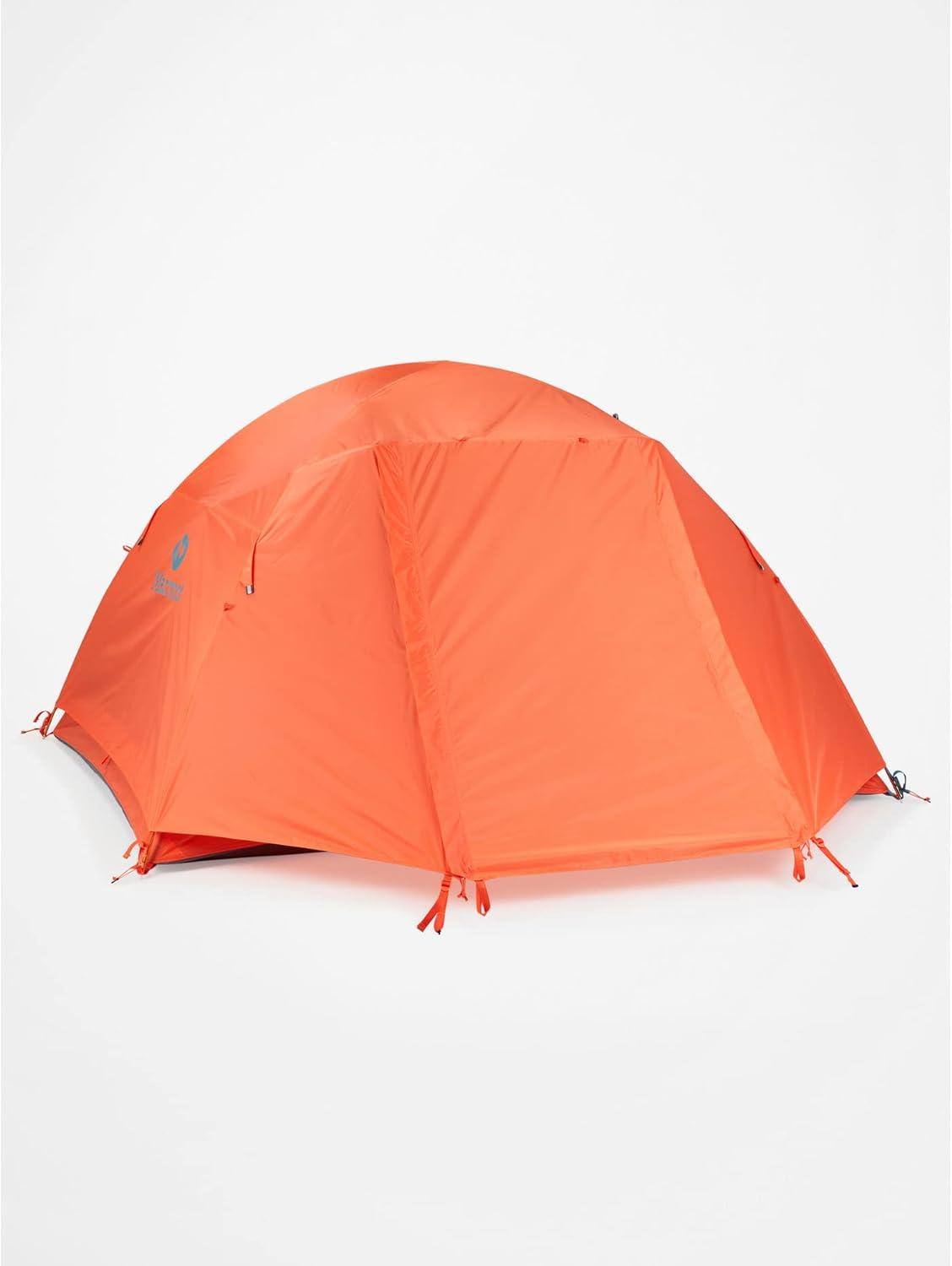 Catalyst 3-Person Red and Blue Camping Tent with Vestibule