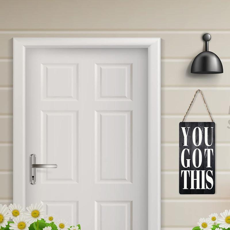 Wood Door Sign Aloha - Acronym - Hawaiian Sign Hanging Printed Wooden Plaque Decor, Wall Art Decor Home Office Door Decoration 6X12 Inch C23