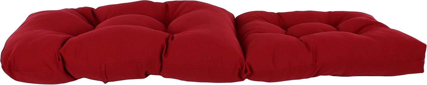 College Covers Everything Comfy Red Indoor Outdoor Adirondack Cushion Patio Chair Cushion