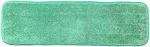 Arkwright Wet Mop Replacement Pads (12 Pack), Microfiber, 24 in., Green