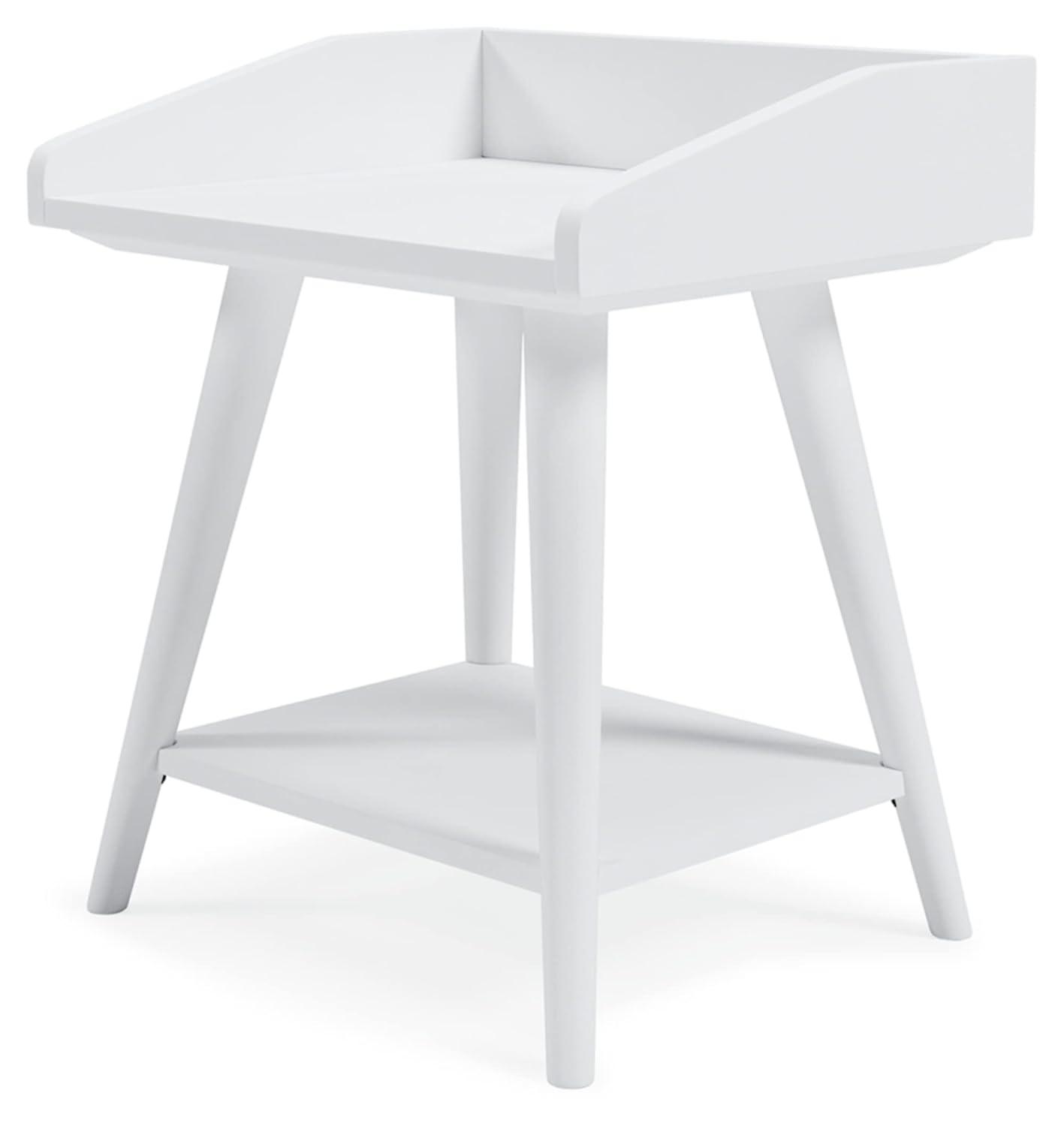 Signature Design by Ashley Casual Blariden Accent Table  White