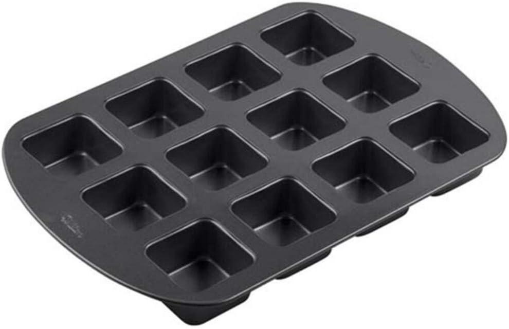 Square Non-Stick 12-Cavity Brownie Bar Pan