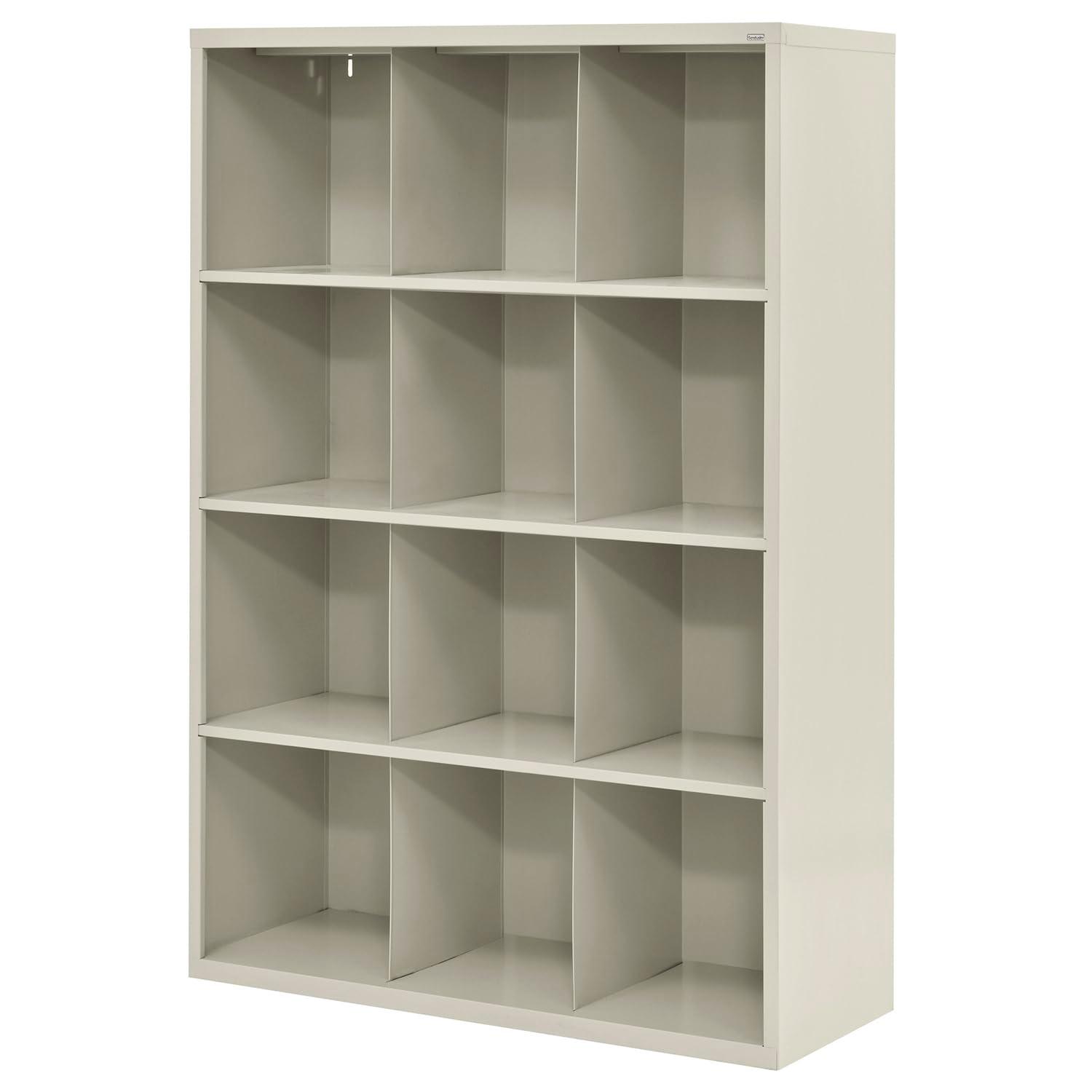 Cubby 66 in. Height All Steel Storage Organizer in Putty