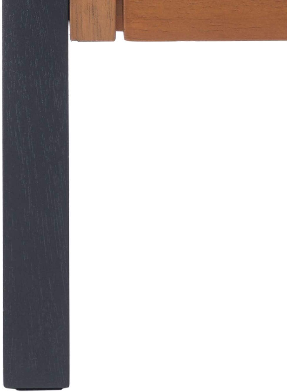 Vlad 3 Shelf 1 Door Etagere - ETG9405 - Natural/Charcoal - Safavieh