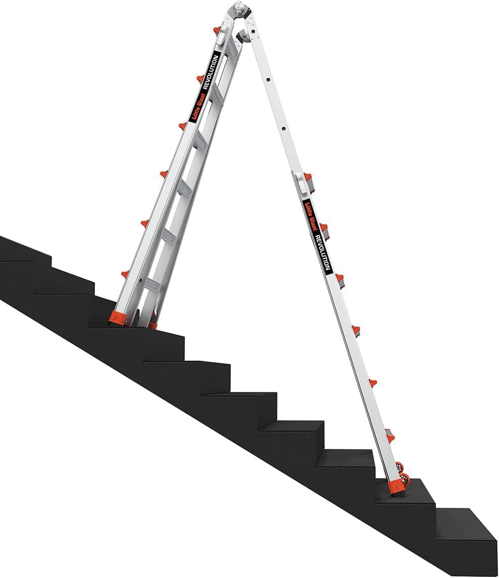 Revolution 2.0 Aluminum Extendable Ladder with Wheels, Model 26