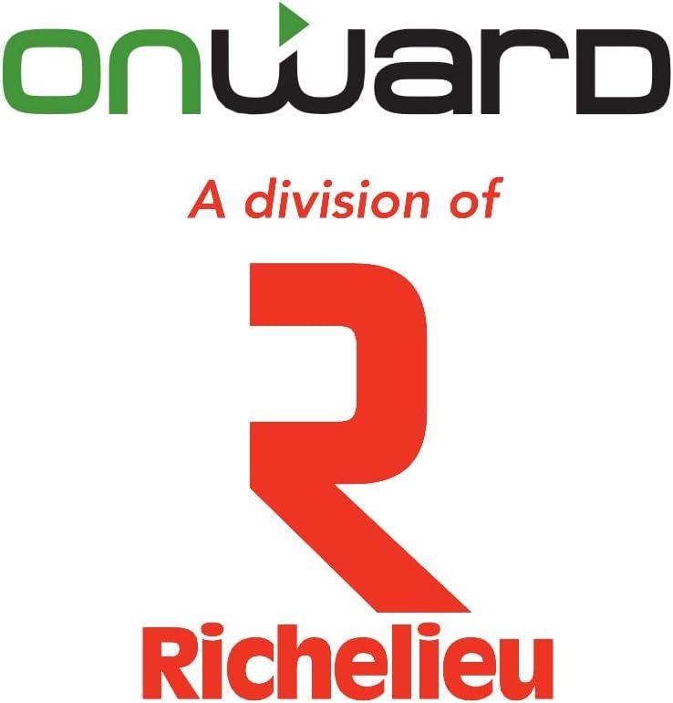 Richelieu Hardware 216NBR Onward 3-in (76.2 mm) Rigid Door Stop, Brushed Nickel