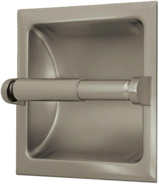 Gatco 780 Recessed Toilet Paper Holder, Satin Nickel