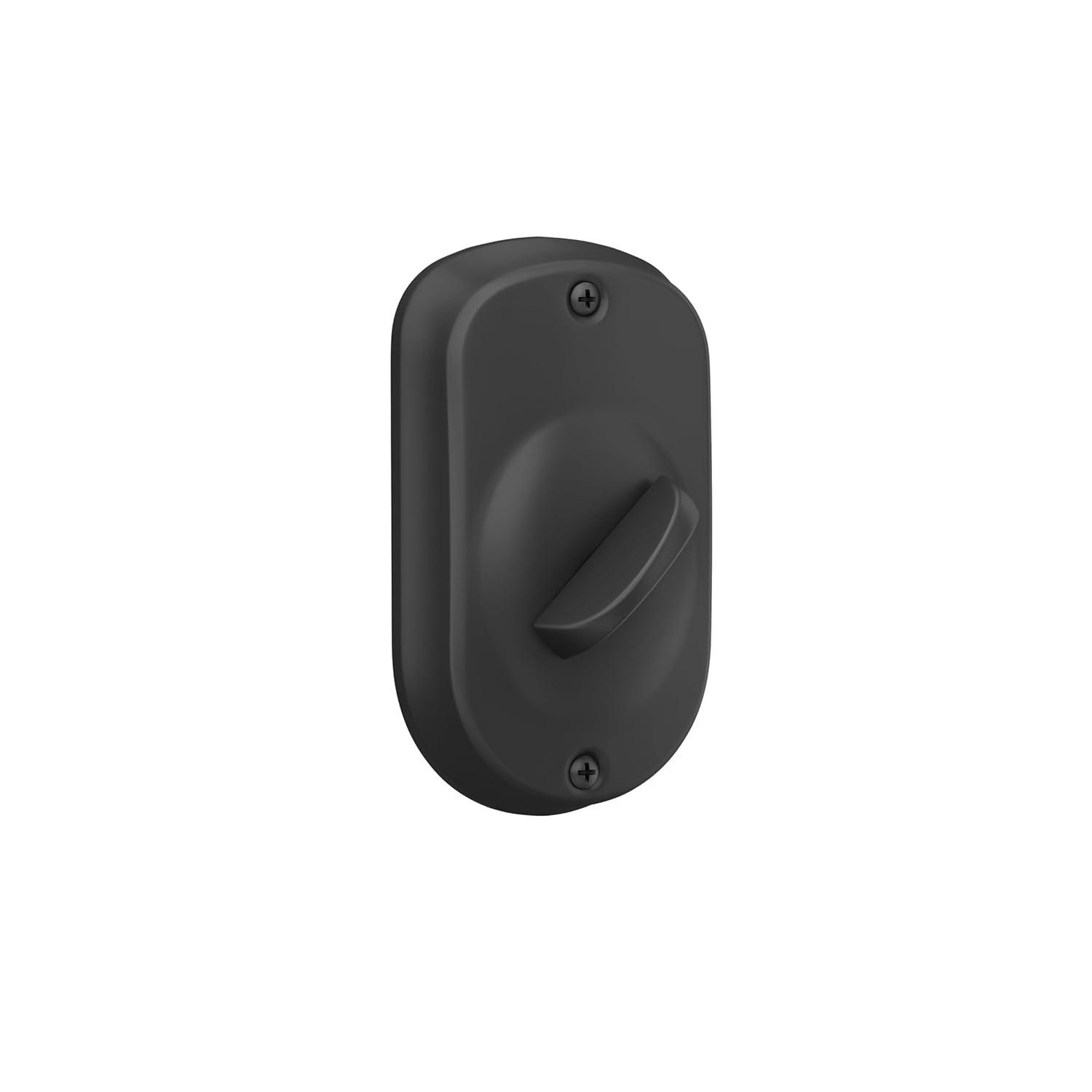 Schlage BE365 PLY 622 Keypad Electronic Deadbolt, Matte Black