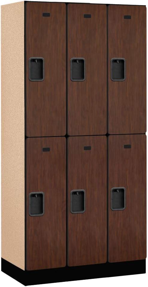 Manufactured Wood 2 - Tier 36'' Gym Locker with Padlock