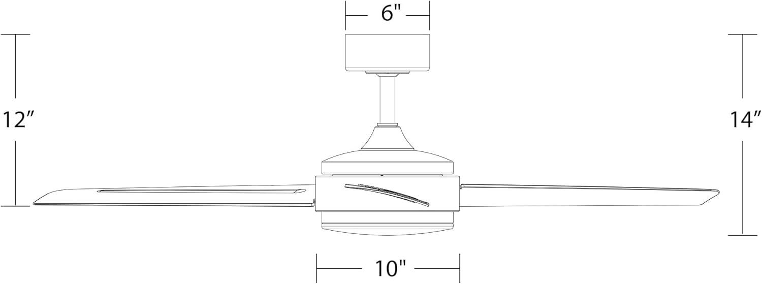 Mod 54'' Ceiling Fan with LED Lights