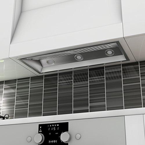ZLINE ZLINE 34 in. Ducted Wall Mount Range Hood Insert in Outdoor Approved Stainless Steel (698-304-34)