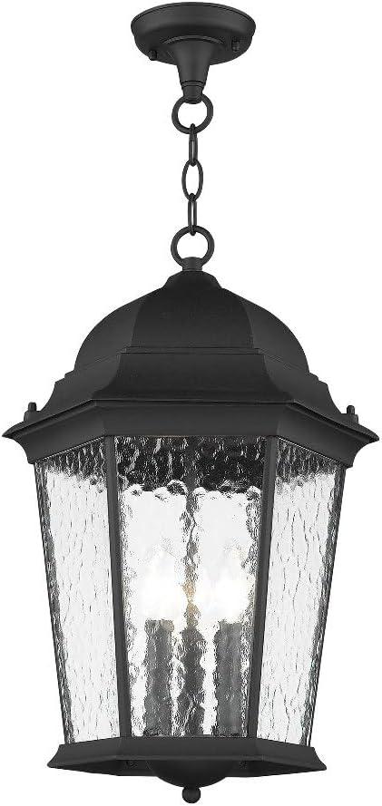 Livex Lighting Hamilton 3 - Light Pendant in  Textured Black