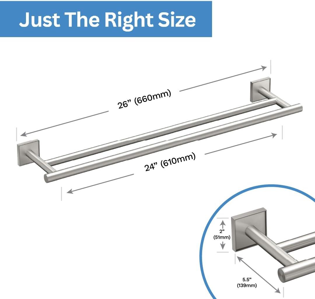 Mode Double Towel Bar