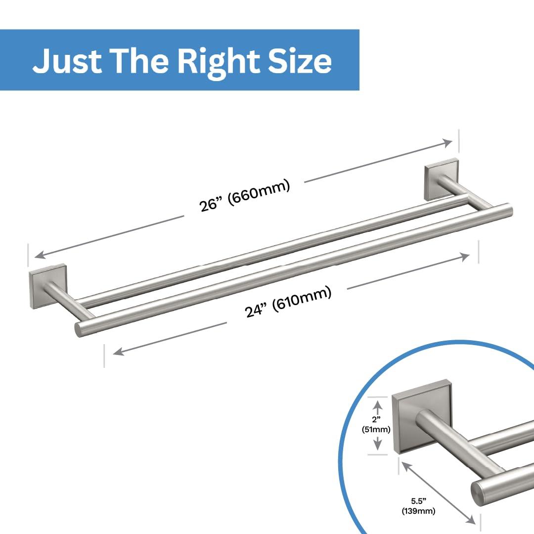 Mode Double Towel Bar