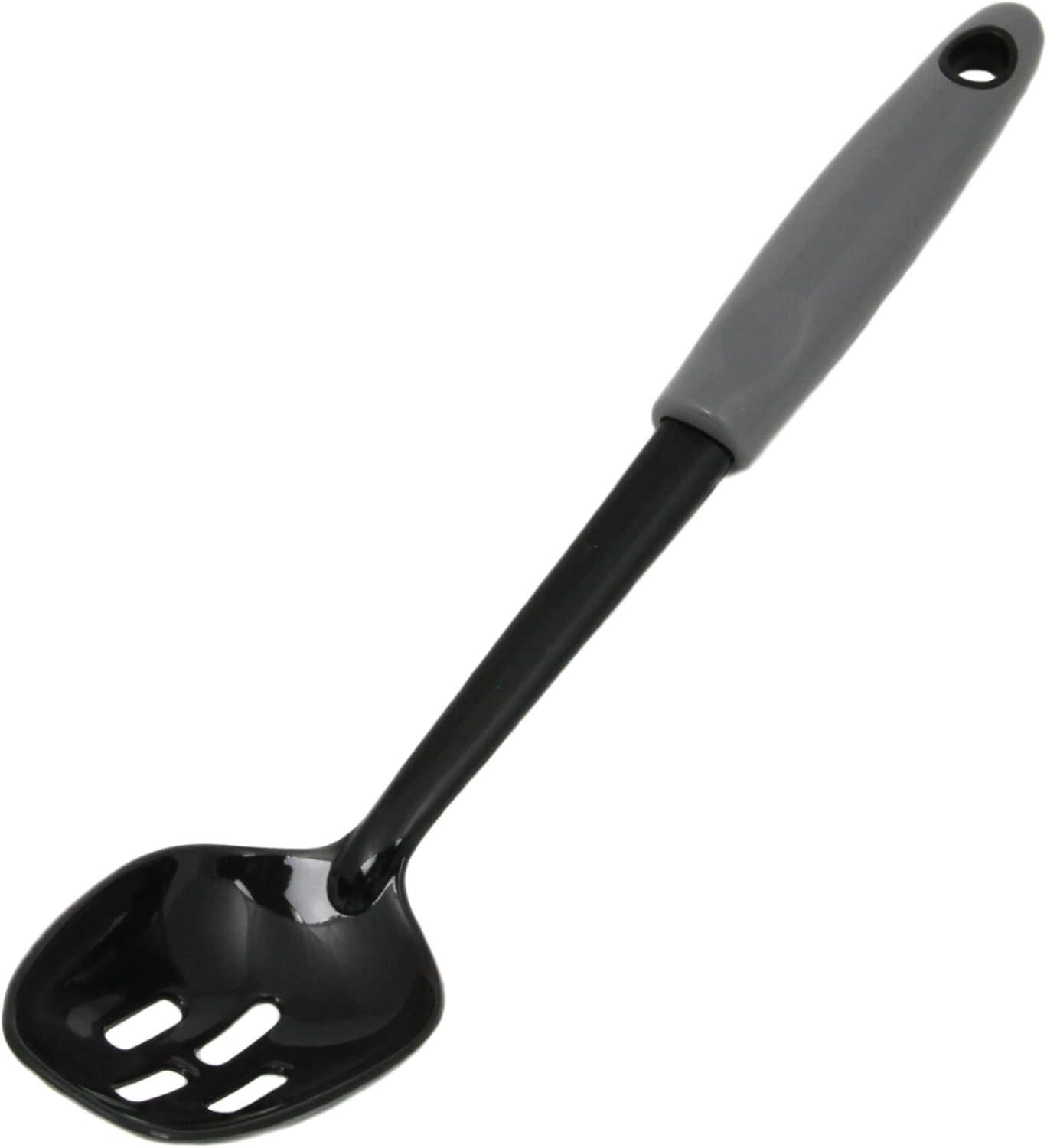 Chef Craft Select Nylon Slotted Spoon, 11.75 inch, Gray