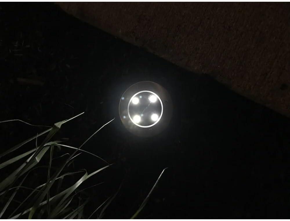 4 Pack Solar Outdoor Light - Wireless Patio Garden Landscape Lamp