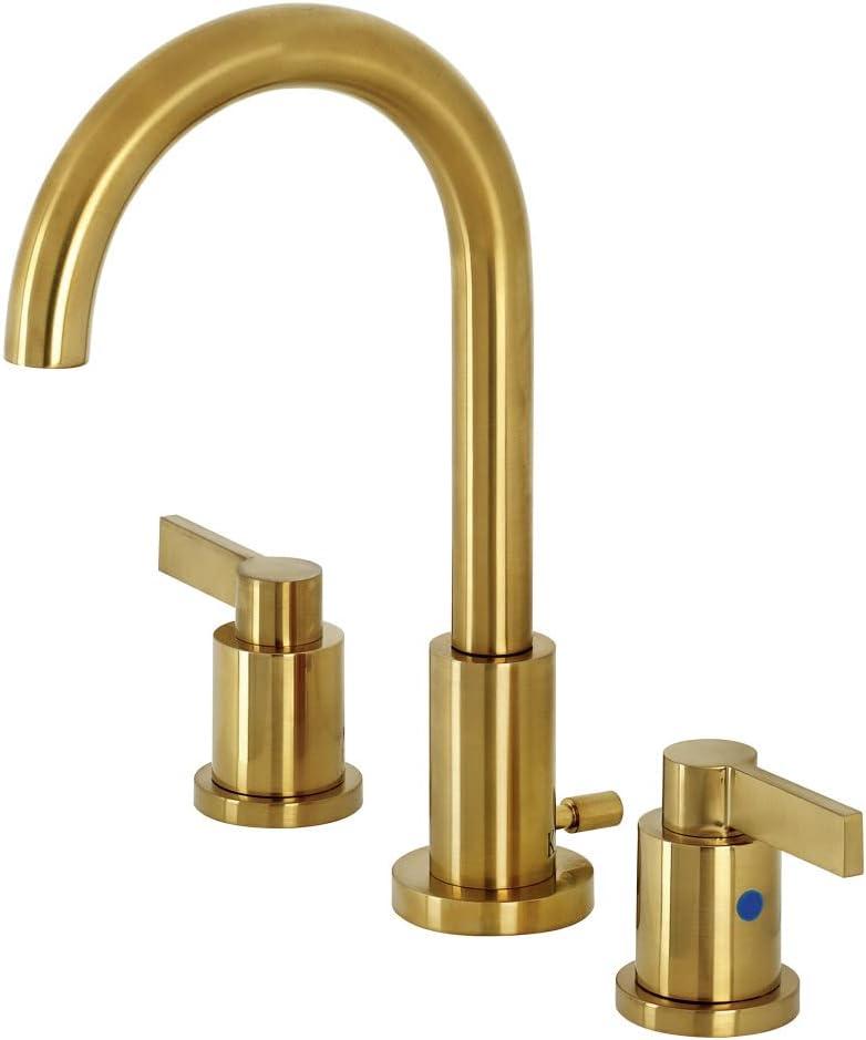 Nuvo Fusion Widespread Bathroom Faucet with Drain Assembly