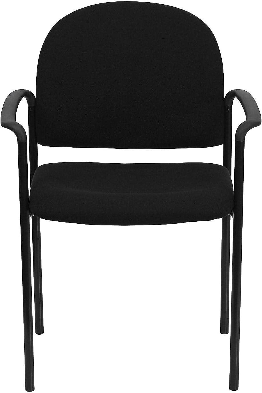 Flash Furniture Prather Tania Comfort Upholstered Stackable Side Reception Chair
