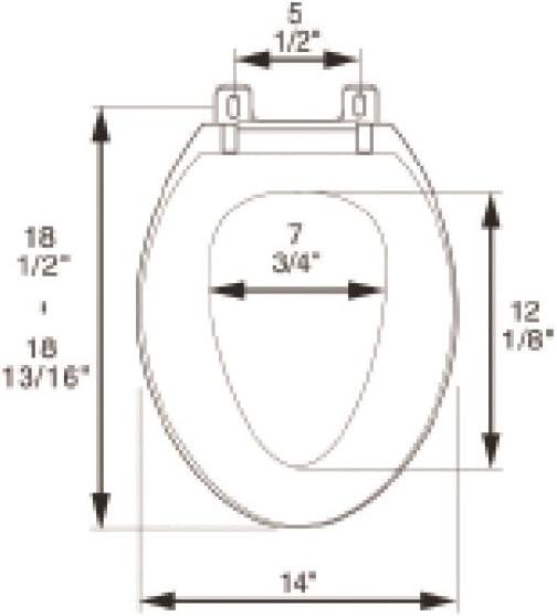 Linen Biscuit Heavy Duty Slow Close Elongated Toilet Seat