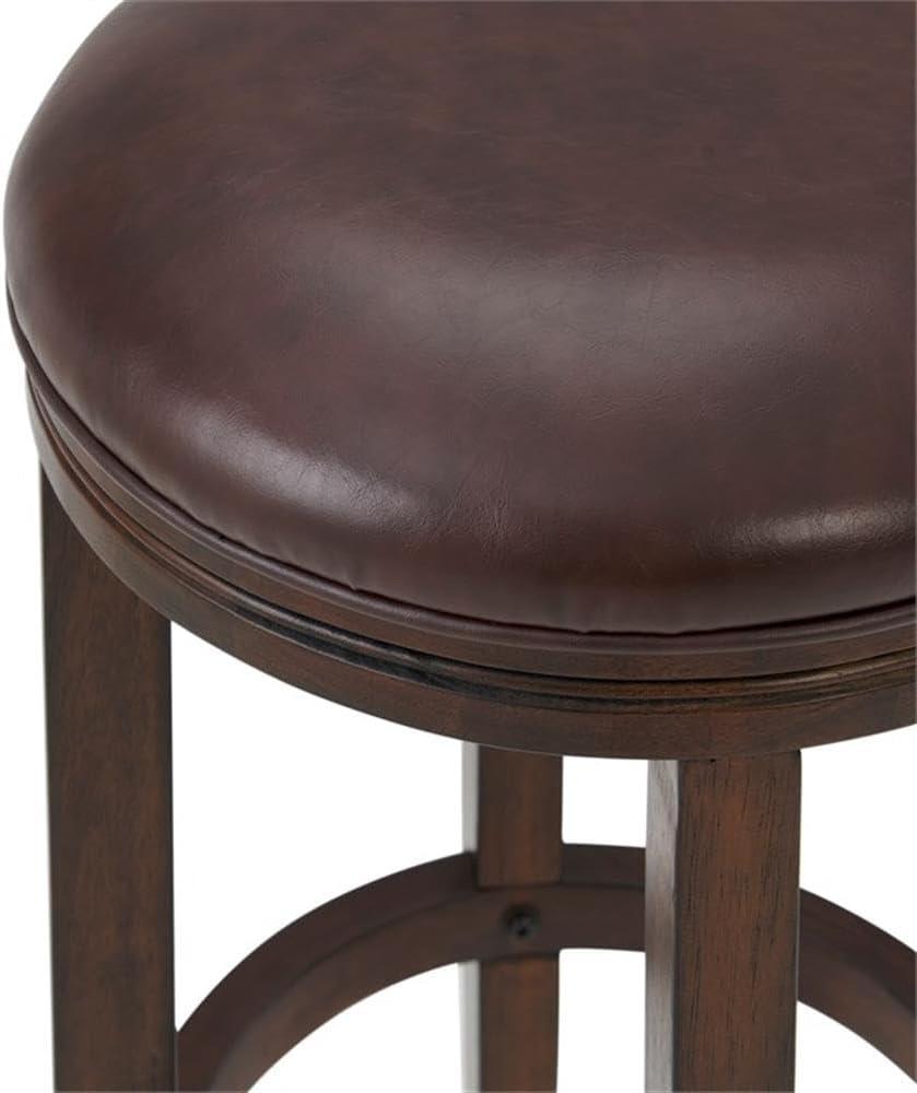 Natick Solid Rubber Wood Counter And Bar Stool