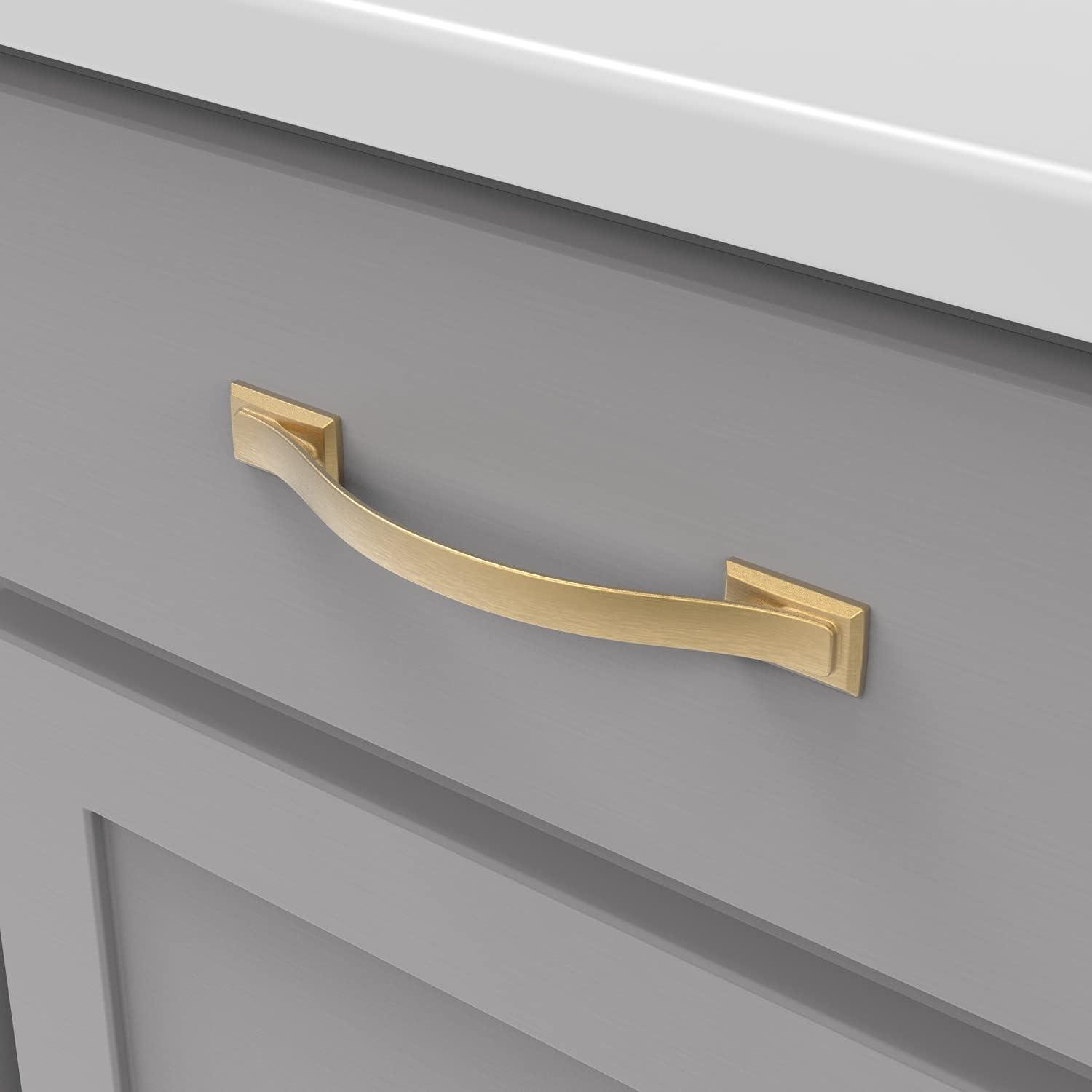 Dover Kitchen Cabinet Handles, Solid Core Drawer Pulls for Cabinet Doors, 5-1/16" (128mm)