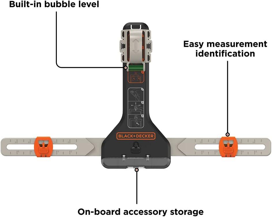 BLACK+DECKER MarkIT Picture Hanging Kit (BDMKIT101C)