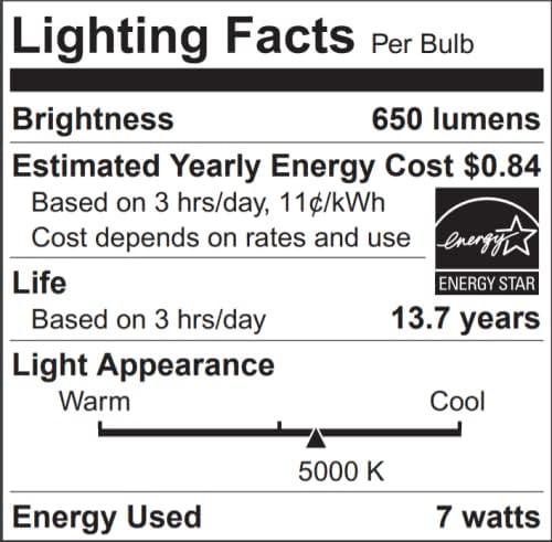 Sylvania Natural BR40 E26 (Medium) LED Floodlight Bulb Daylight 85 Watt Equivalence 2 pk