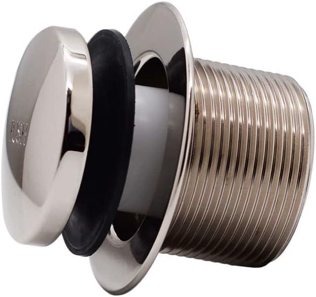 1-1/2" Coarse Thread Tip-Toe Bathtub Leg Drain with One-Hole Overflow