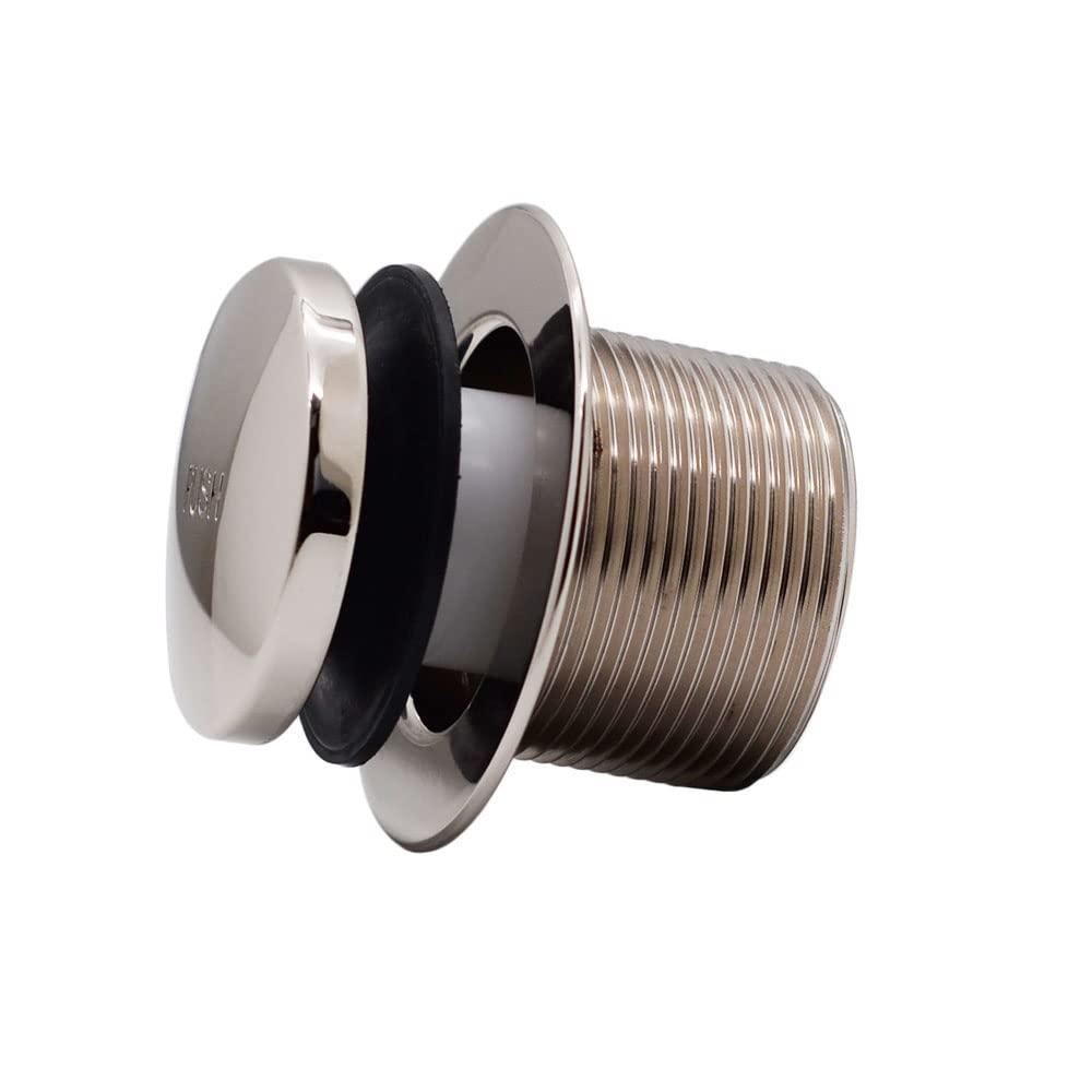 1-1/2" Coarse Thread Tip-Toe Bathtub Leg Drain with One-Hole Overflow