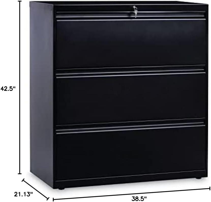 Alera® 36'' Wide 3 -Drawer Steel File Cabinet