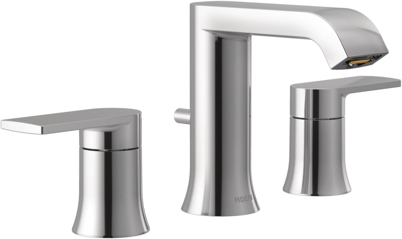 Genta LX Two-Handle Widespread Bathroom Faucet Trim Kit, Valve Required
