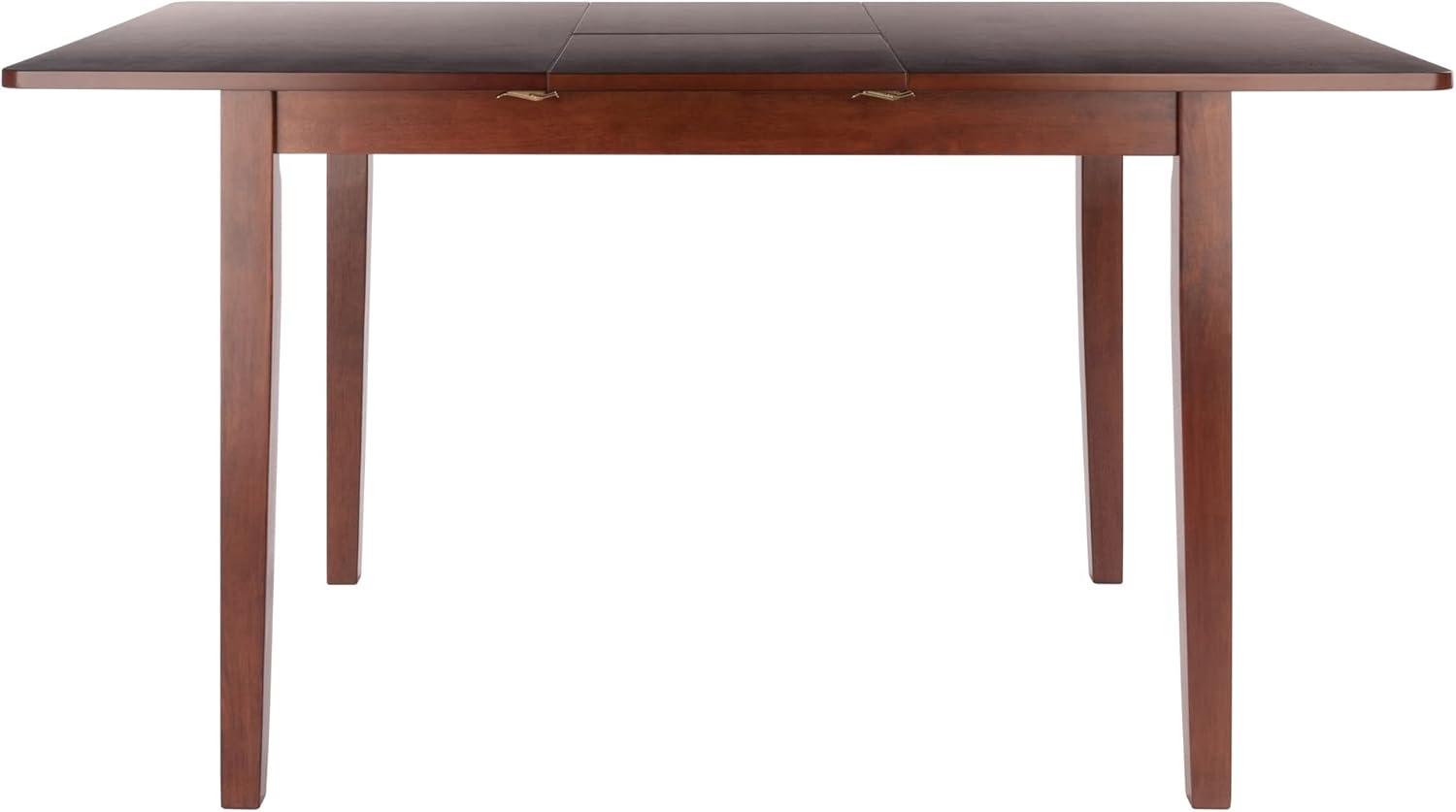 Winsome Transitional Walnut Extendable Dining Table