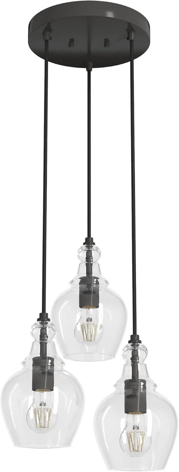 Maple Park 3 Light Round Cluster Ceiling Light Fixture